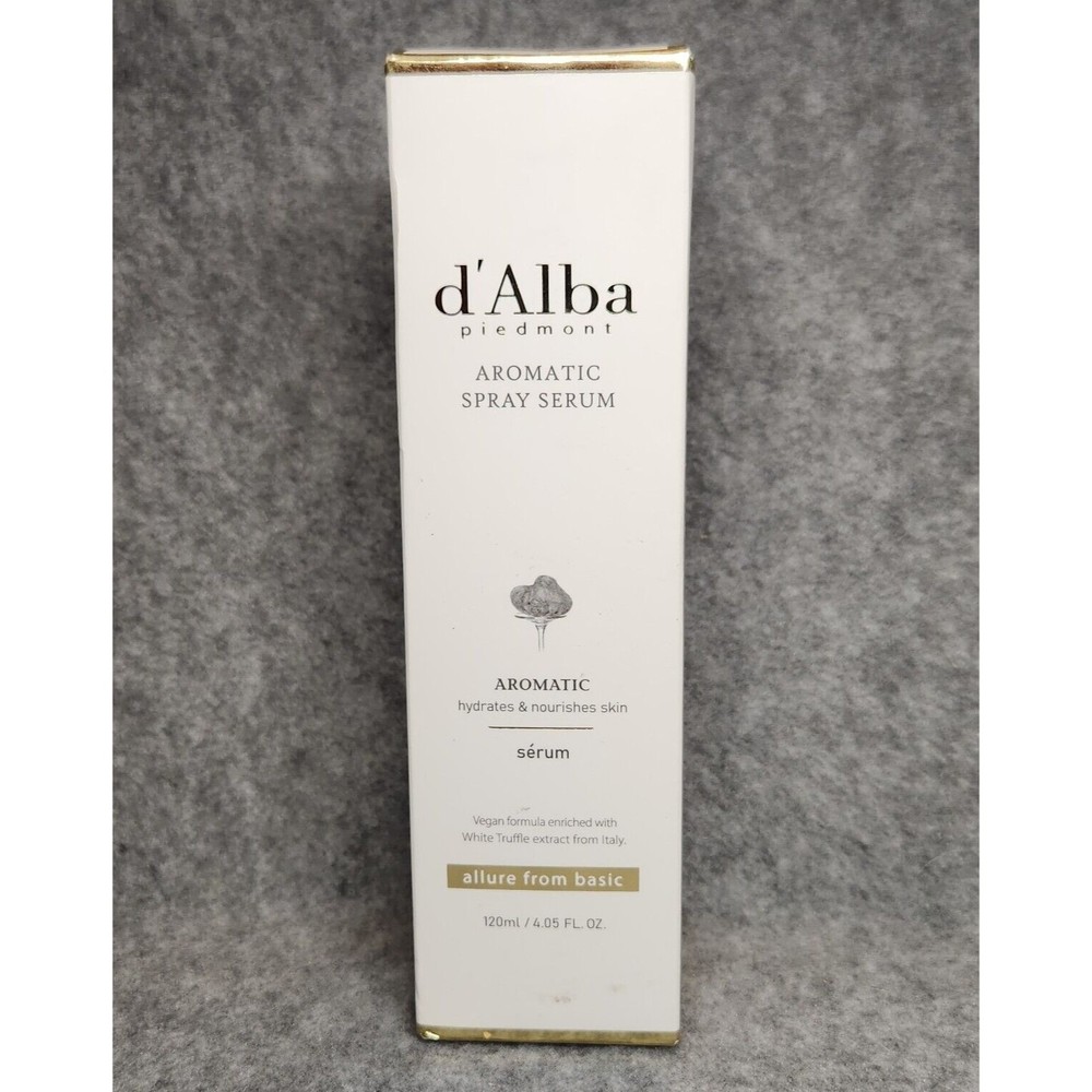 d'Alba Aromatic Spray Serum 120ml Premium Vegan Mist, Hydration, Nutrition